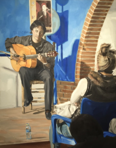Guitarrista y Mujer